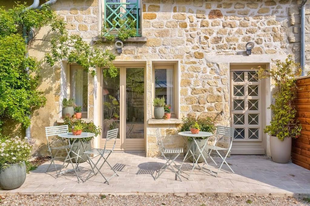 Amman Studio Avec Terrasse Au Coeur Du Village Impressionniste Auvers-sur-Oise Exterior foto