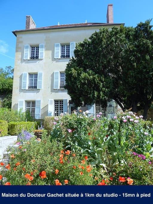 Amman Studio Avec Terrasse Au Coeur Du Village Impressionniste Auvers-sur-Oise Exterior foto